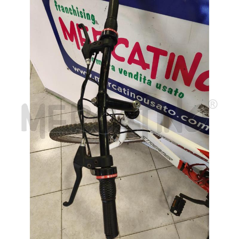 BICICLETTA 26 STREAMER BIANCA E ROSSA | Mercatino dell'Usato Ciampino 4