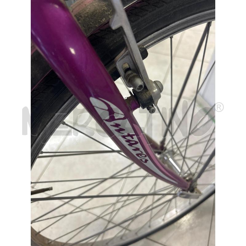 BICICLETTA DONNA SMP ANTARES VIOLA | Mercatino dell'Usato Ciampino 3
