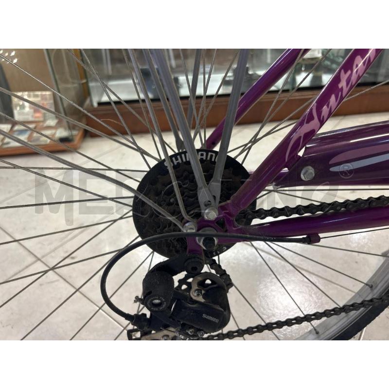 BICICLETTA DONNA SMP ANTARES VIOLA | Mercatino dell'Usato Ciampino 4
