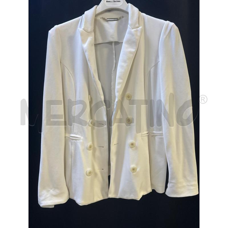 BLAZER DONNA ATOS LOMBARDINI BIANCO  | Mercatino dell'Usato Ciampino 1