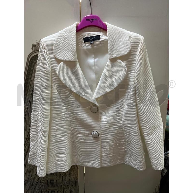 BLAZER DONNA BIANCO UN JOUR AILLEURS | Mercatino dell'Usato Ciampino 1