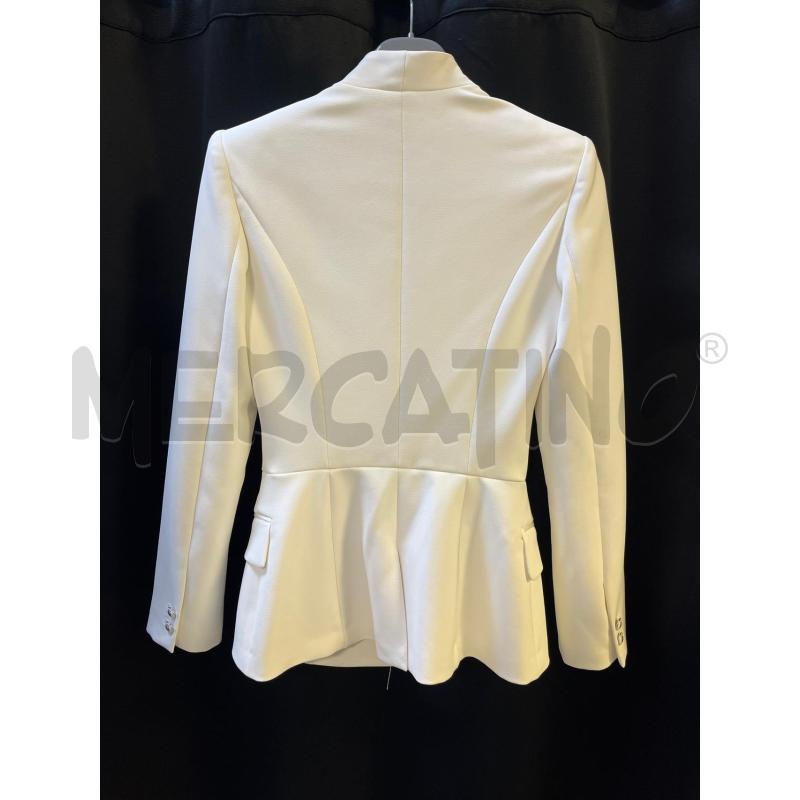BLAZER DONNA ELISABETTA FRANCHI BIANCO  | Mercatino dell'Usato Ciampino 3