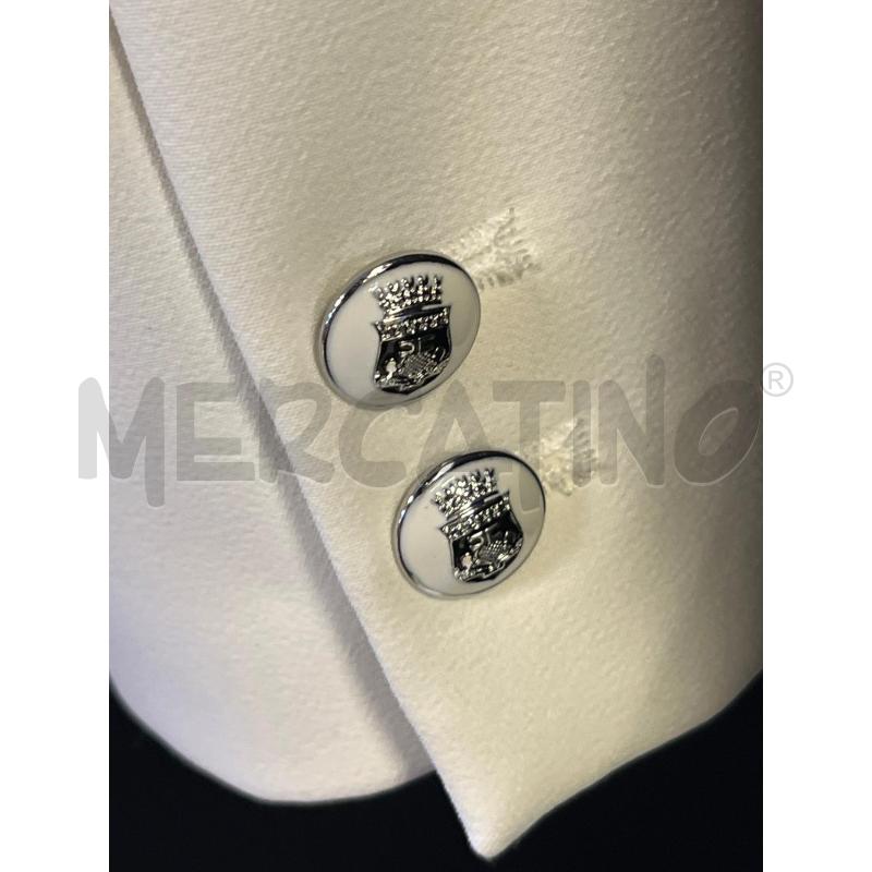 BLAZER DONNA ELISABETTA FRANCHI BIANCO  | Mercatino dell'Usato Ciampino 4