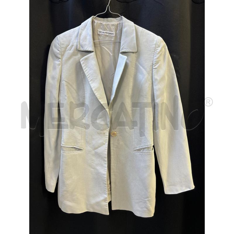 BLAZER DONNA EMPORIO ARMANI GRIGIO | Mercatino dell'Usato Ciampino 1