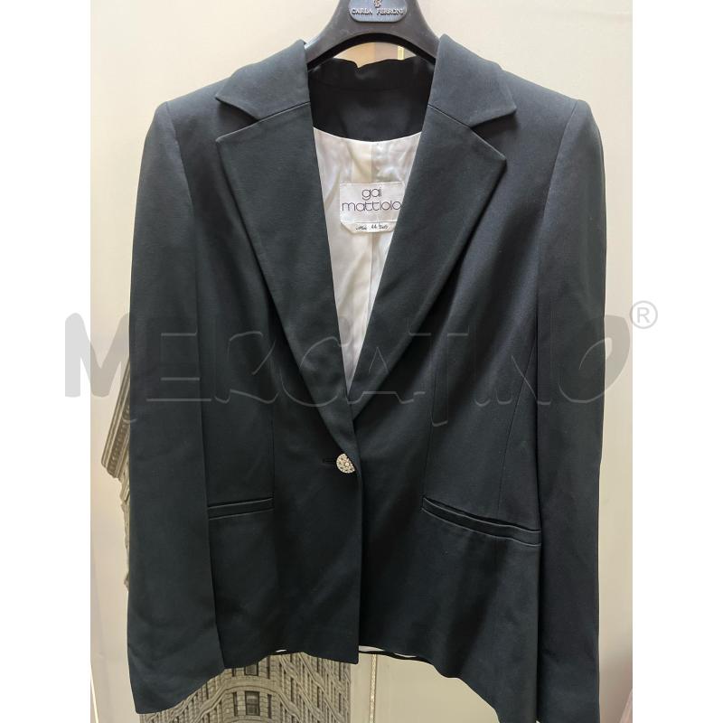 BLAZER DONNA GAI MATTIOLO NERO  | Mercatino dell'Usato Ciampino 1