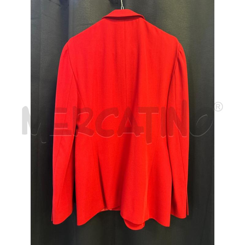 BLAZER DONNA GIORGIO ARMANI ROSSO  | Mercatino dell'Usato Ciampino 3