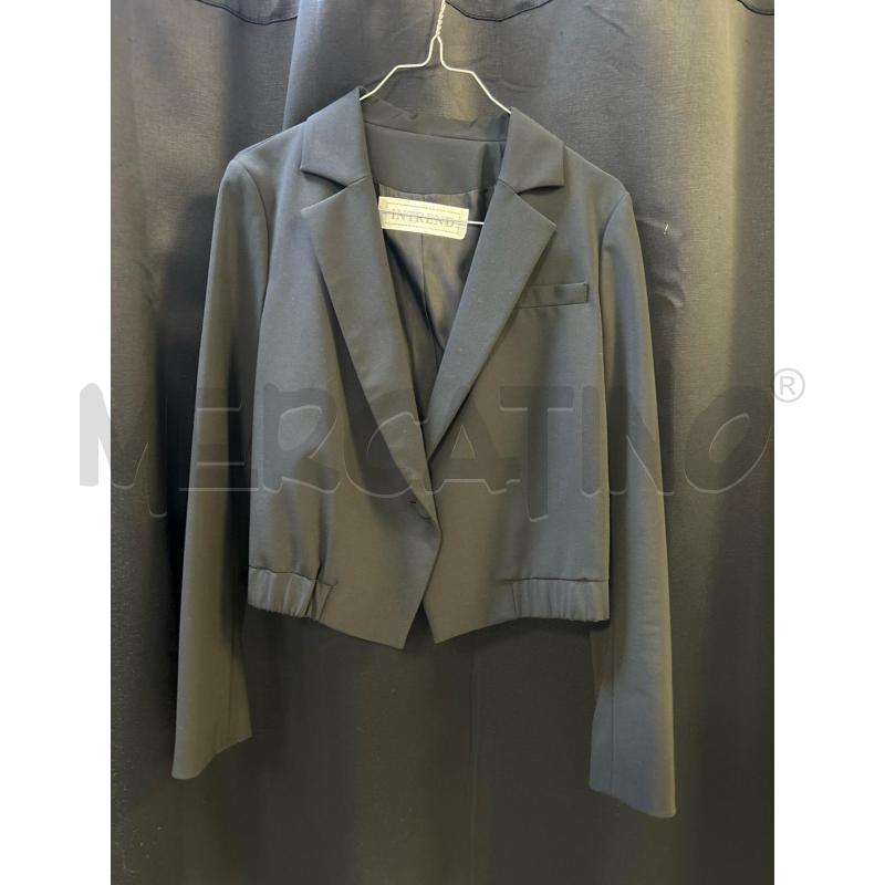 BLAZER DONNA INTREND NERO CORTO | Mercatino dell'Usato Ciampino 1