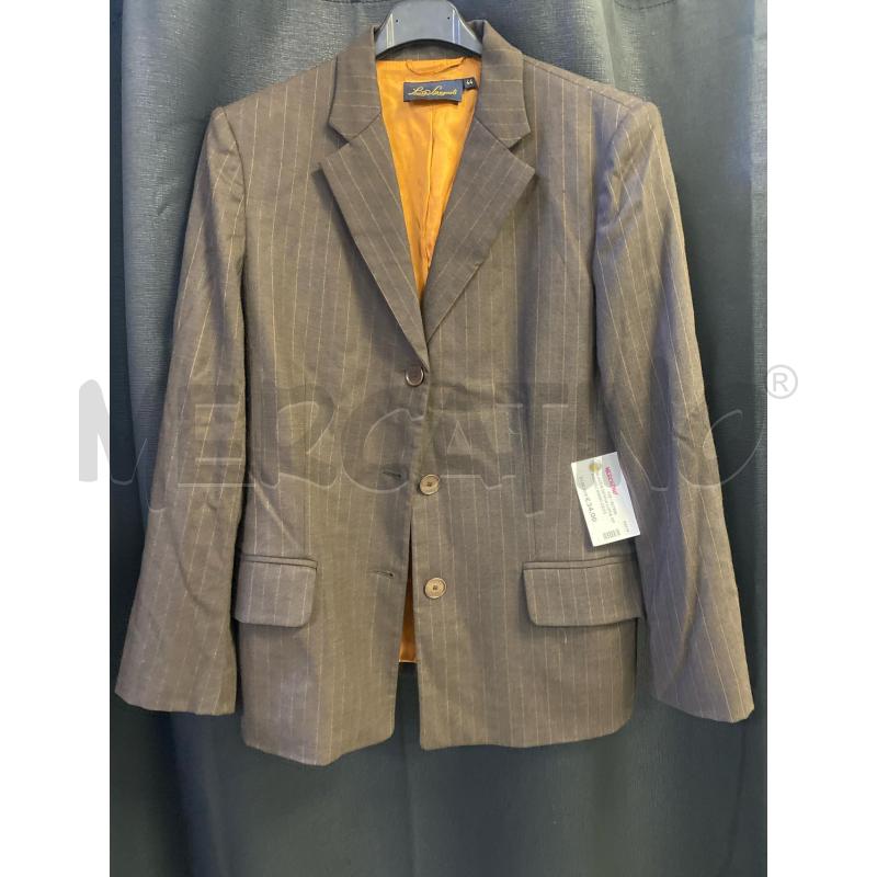 BLAZER DONNA LUISA SPAGNOLI MARR GESSATO ARANCIO | Mercatino dell'Usato Ciampino 1
