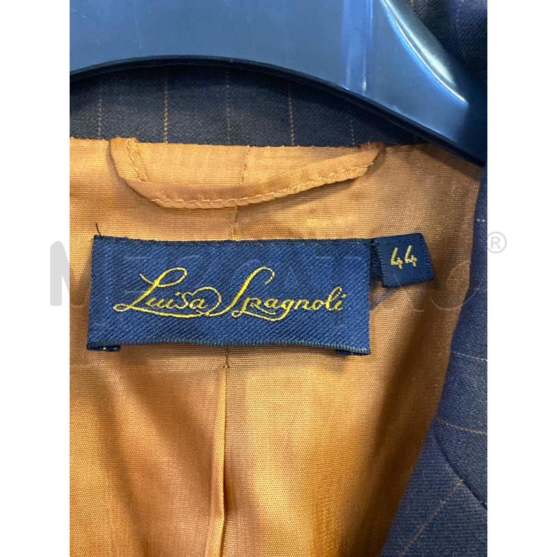BLAZER DONNA LUISA SPAGNOLI MARR GESSATO ARANCIO | Mercatino dell'Usato Ciampino 2