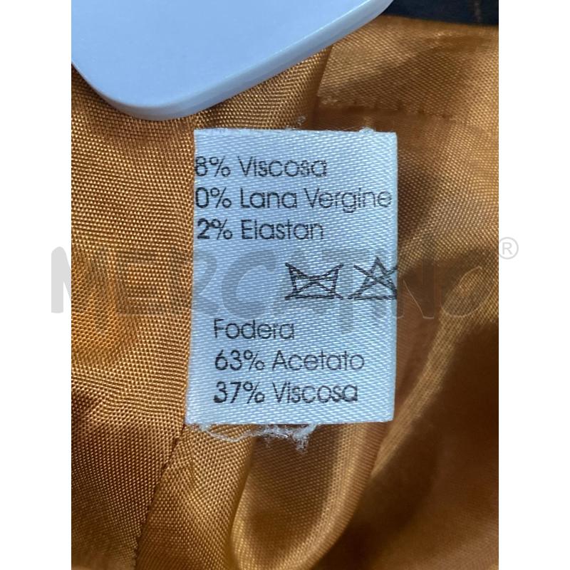 BLAZER DONNA LUISA SPAGNOLI MARR GESSATO ARANCIO | Mercatino dell'Usato Ciampino 4
