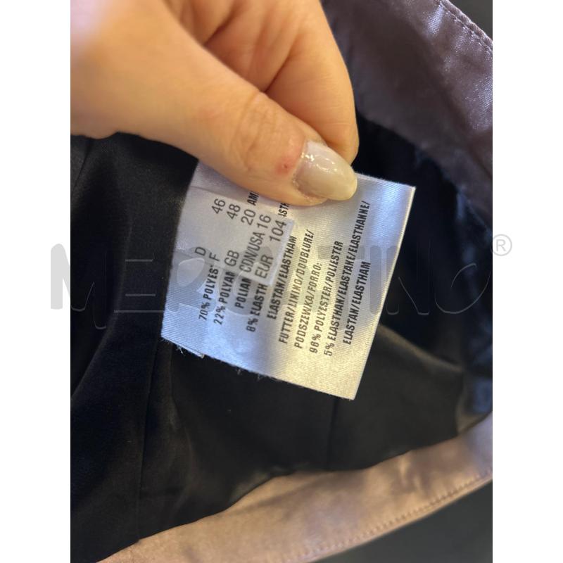 BLAZER DONNA MARR TUZZI BEIGE LUCIDO | Mercatino dell'Usato Ciampino 2