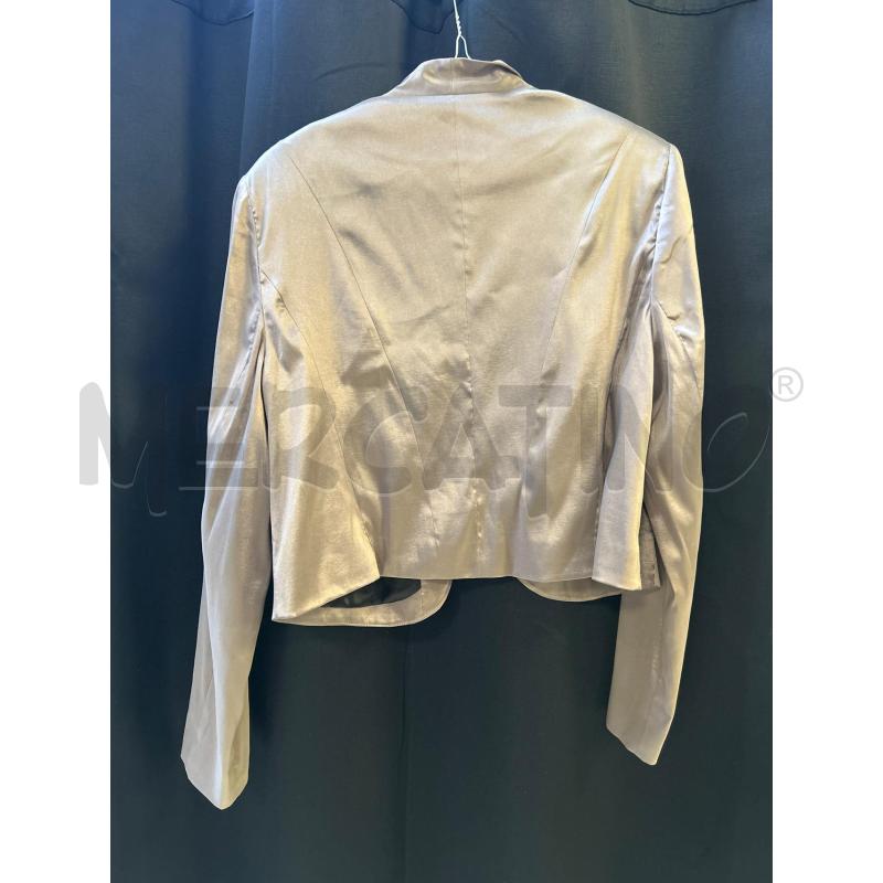 BLAZER DONNA MARR TUZZI BEIGE LUCIDO | Mercatino dell'Usato Ciampino 3