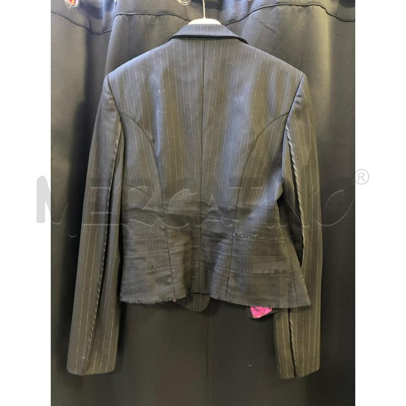 BLAZER DONNA RICHMOND NERO INT FUCSIA | Mercatino dell'Usato Ciampino 3