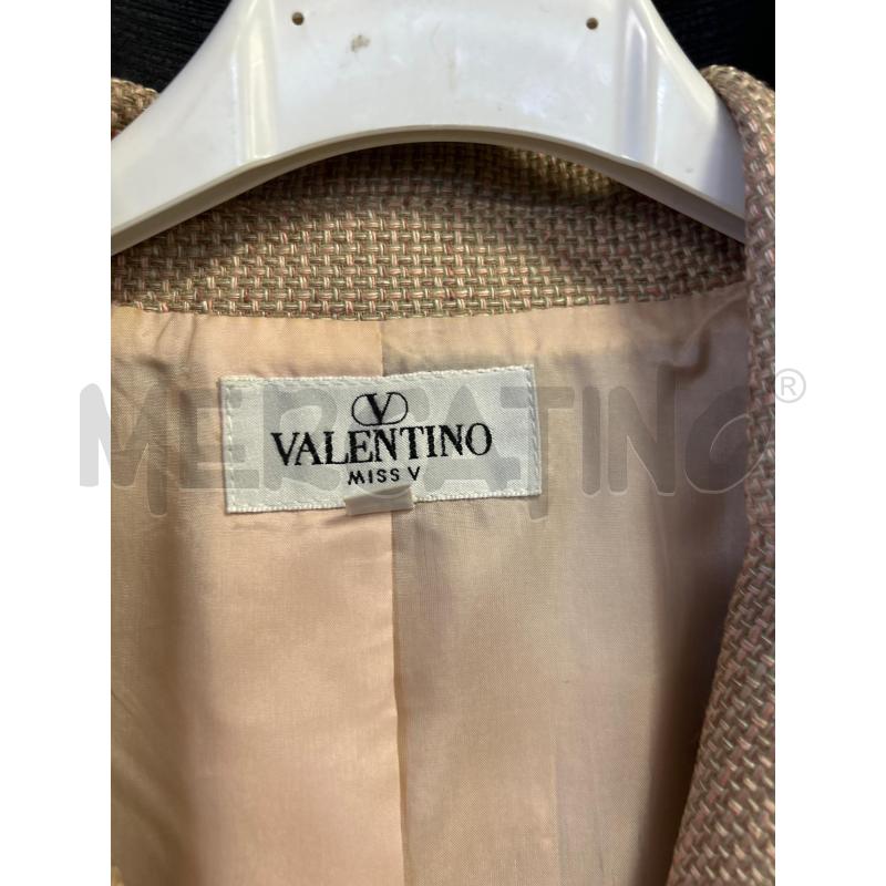 BLAZER DONNA VALENTINO BEIGE ROSA  | Mercatino dell'Usato Ciampino 2