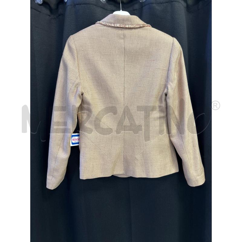 BLAZER DONNA VALENTINO BEIGE ROSA  | Mercatino dell'Usato Ciampino 3