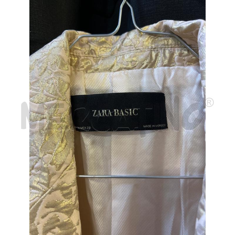BLAZER DONNA ZARA ROSA FICAMO DORATO | Mercatino dell'Usato Ciampino 2