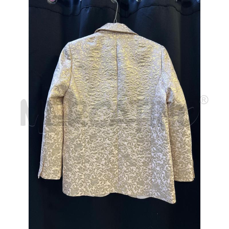BLAZER DONNA ZARA ROSA FICAMO DORATO | Mercatino dell'Usato Ciampino 3