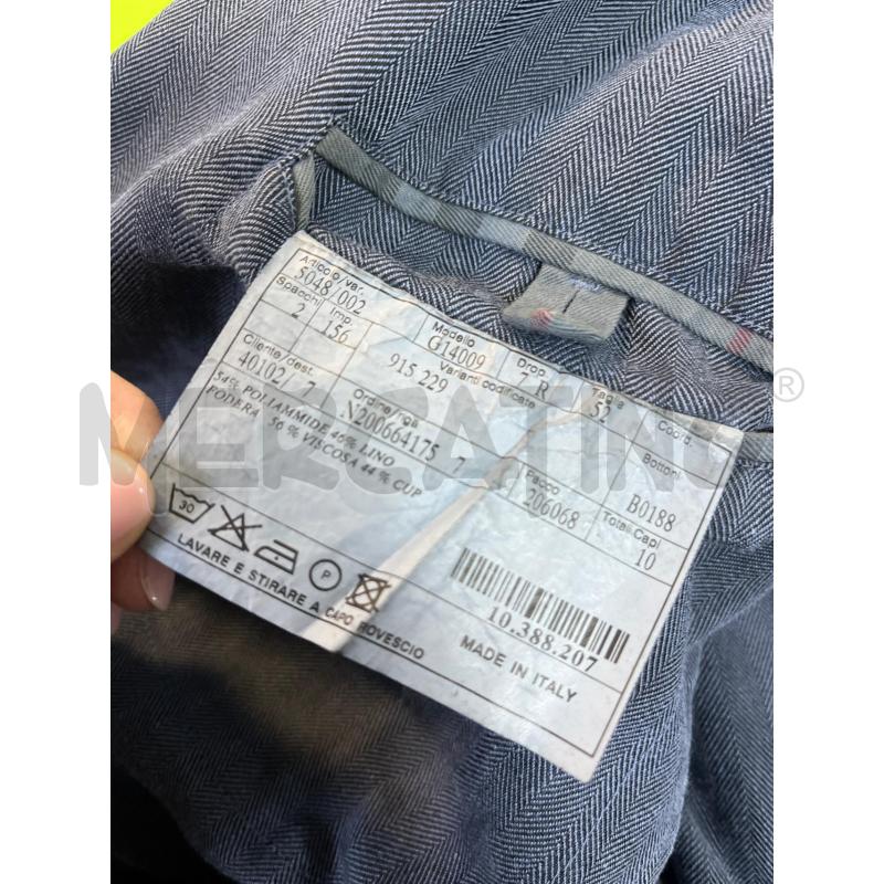 BLAZER UOMO BURBERRY BLU | Mercatino dell'Usato Ciampino 4