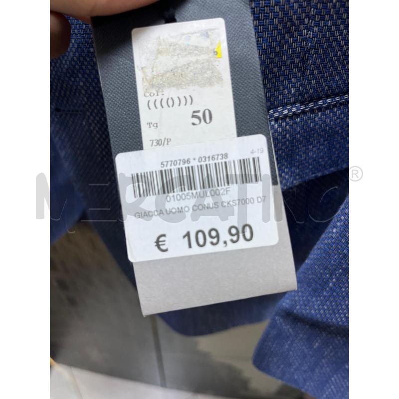 BLAZER UOMO MULISH NUOVO CELESTE  | Mercatino dell'Usato Ciampino 5