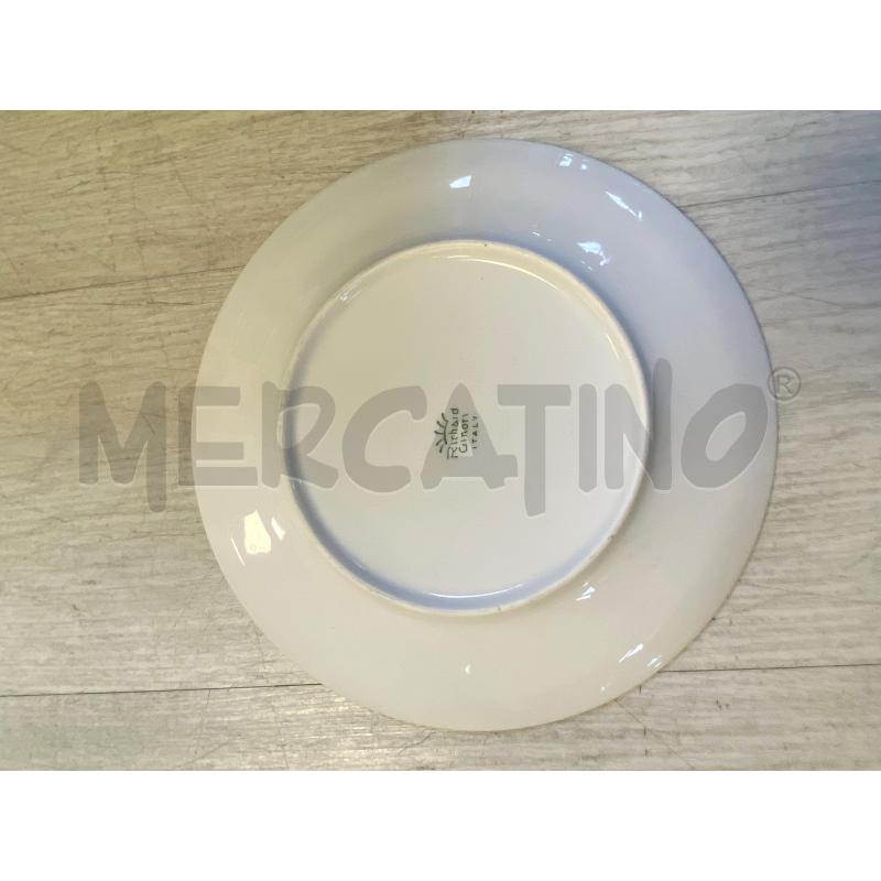 BLOCCO PIATTI RICHARD GINORI FOGLIE E BORDO ORO | Mercatino dell'Usato Ciampino 3