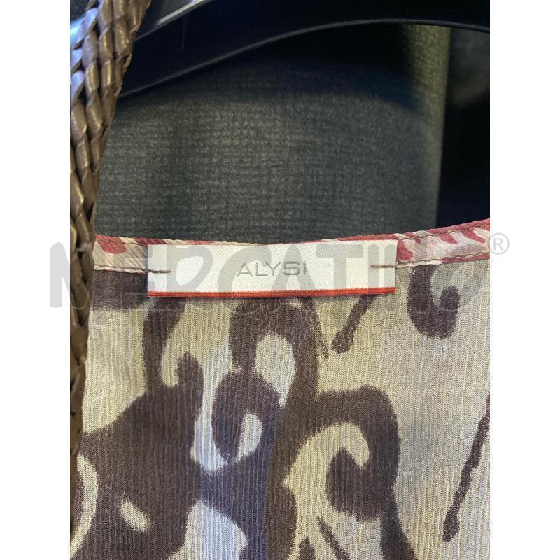 BLUSA DONNA ALYSI FANT BEIGE MARR ROSA | Mercatino dell'Usato Ciampino 2
