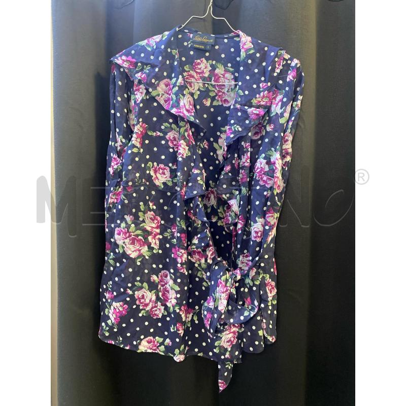 BLUSA DONNA BLU LUISA SPAGNOLI SETA | Mercatino dell'Usato Ciampino 1