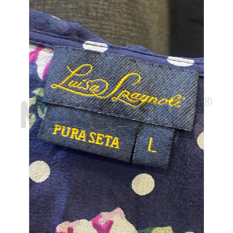 BLUSA DONNA BLU LUISA SPAGNOLI SETA | Mercatino dell'Usato Ciampino 2