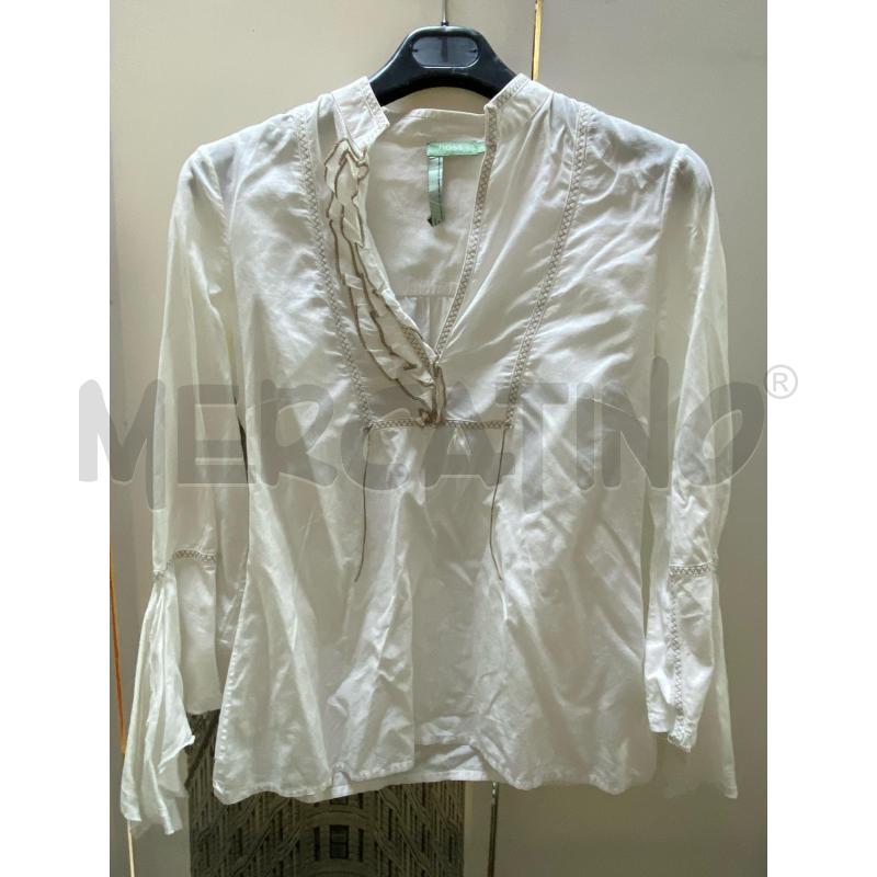 BLUSA DONNA HOSS INTROPIA BIANCA RIF MARR | Mercatino dell'Usato Ciampino 1