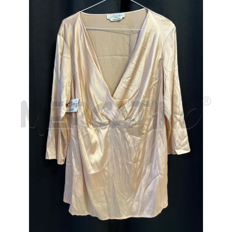 BLUSA DONNA INTREND ROSA SETA | Mercatino dell'Usato Ciampino 1