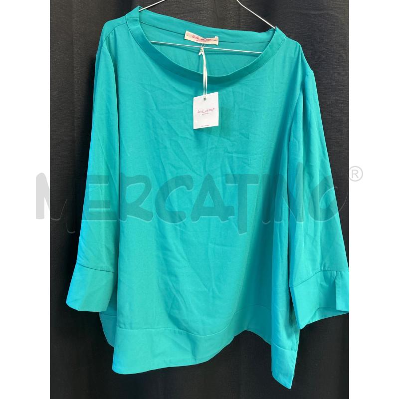 BLUSA DONNA LA VIE EN ROSE CELESTE | Mercatino dell'Usato Ciampino 1