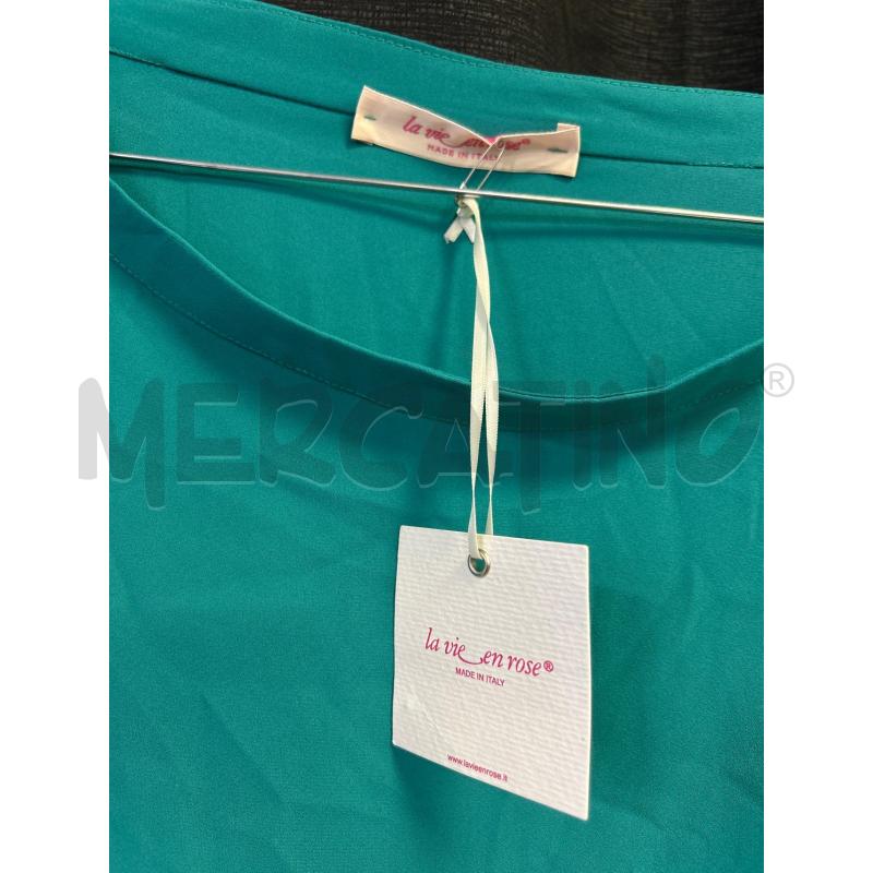 BLUSA DONNA LA VIE EN ROSE CELESTE | Mercatino dell'Usato Ciampino 2