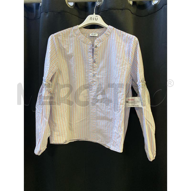 BLUSA DONNA LIU JO STR CELESTI ROSSE BIANCHE  | Mercatino dell'Usato Ciampino 1