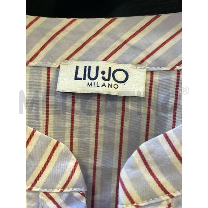 BLUSA DONNA LIU JO STR CELESTI ROSSE BIANCHE  | Mercatino dell'Usato Ciampino 2