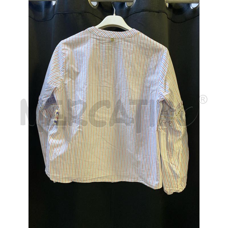 BLUSA DONNA LIU JO STR CELESTI ROSSE BIANCHE  | Mercatino dell'Usato Ciampino 3