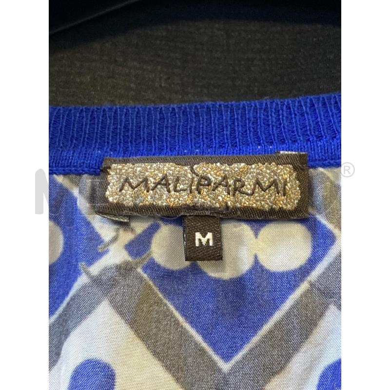 BLUSA DONNA MALIPARMI BLU DIETRO FANT BIANCA NERA ROSSA COTONE E CASHMERE | Mercatino dell'Usato Ciampino 2