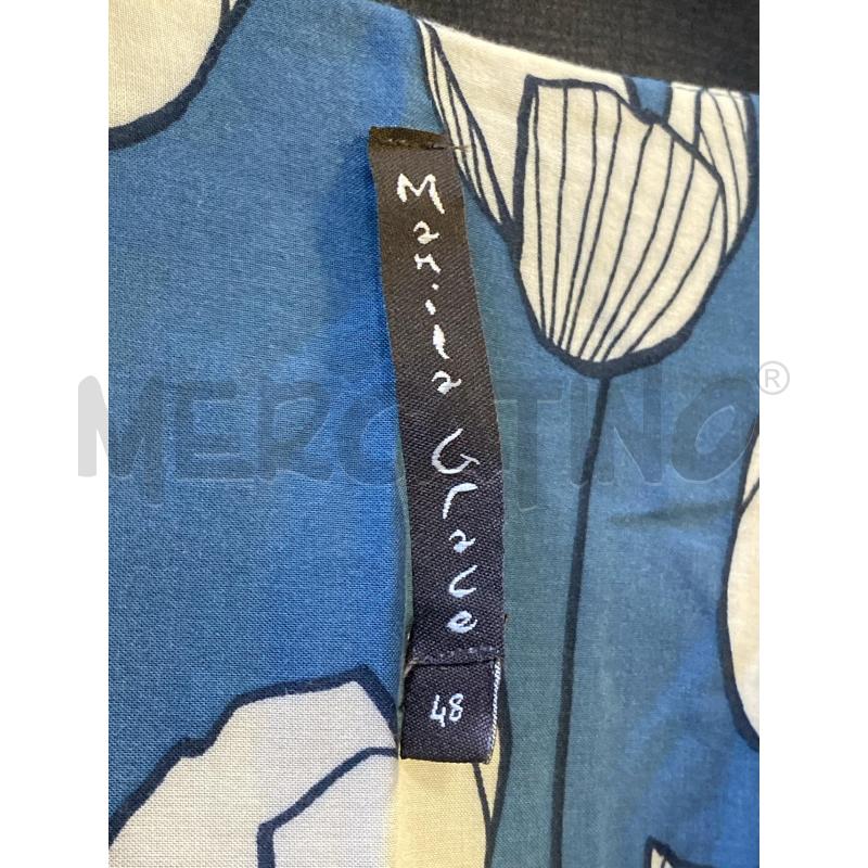BLUSA DONNA MANILA GRACE BLU FIORI BEIGE | Mercatino dell'Usato Ciampino 2