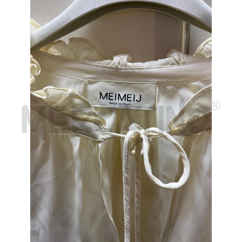 BLUSA DONNA MEIMEIJ BEIGE MISTO SETA | Mercatino dell'Usato Ciampino 2