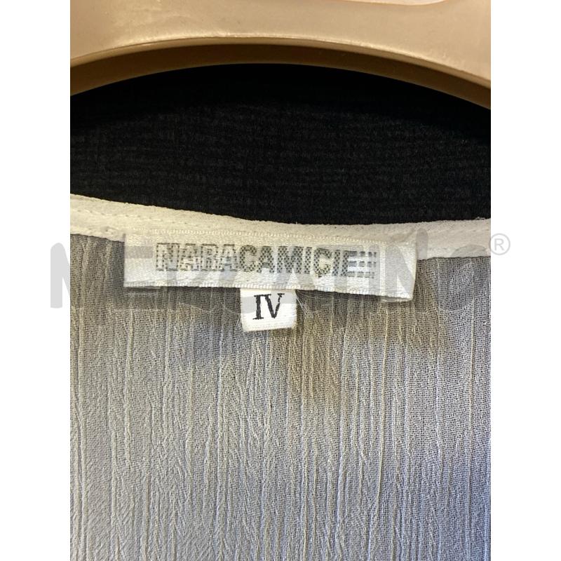 BLUSA DONNA NARA CAMICIE BIANCA RIF PERLINE BRONZO | Mercatino dell'Usato Ciampino 2
