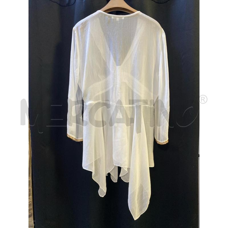 BLUSA DONNA NARA CAMICIE BIANCA RIF PERLINE BRONZO | Mercatino dell'Usato Ciampino 3