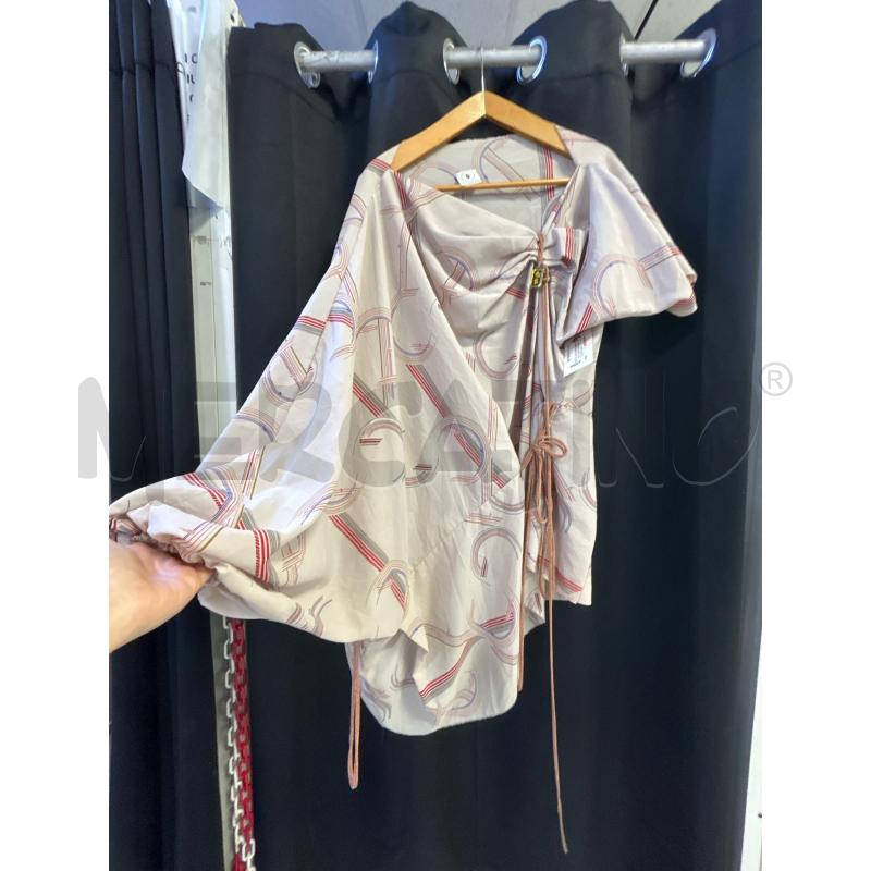 BLUSA DONNA PAOLO DI LANDRO BEIGE FANTASIA | Mercatino dell'Usato Ciampino 1