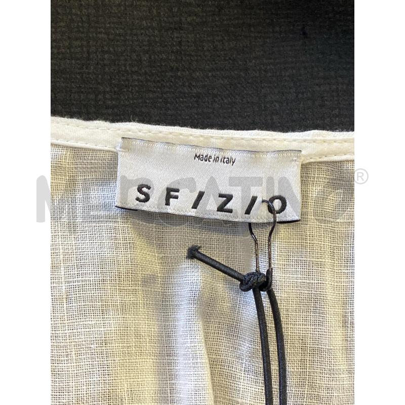 BLUSA DONNA SFIZIO LINO BIANCA NUOVA | Mercatino dell'Usato Ciampino 2