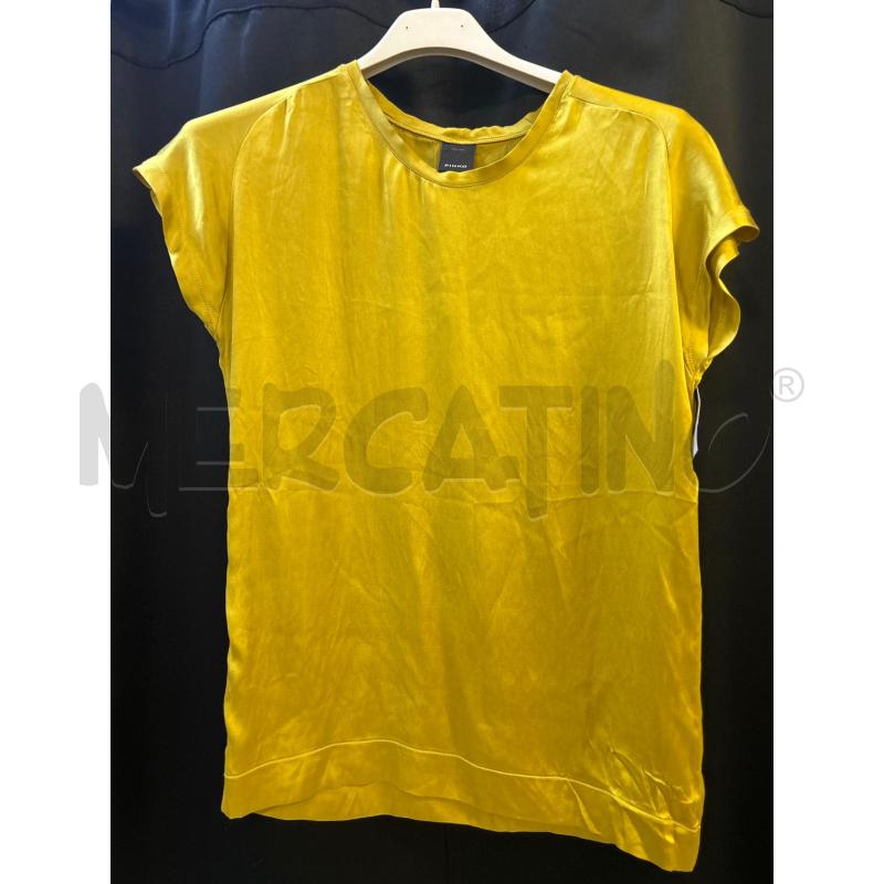 BLUSA DONNA SMANICATA PINKO GIALLA  | Mercatino dell'Usato Ciampino 1