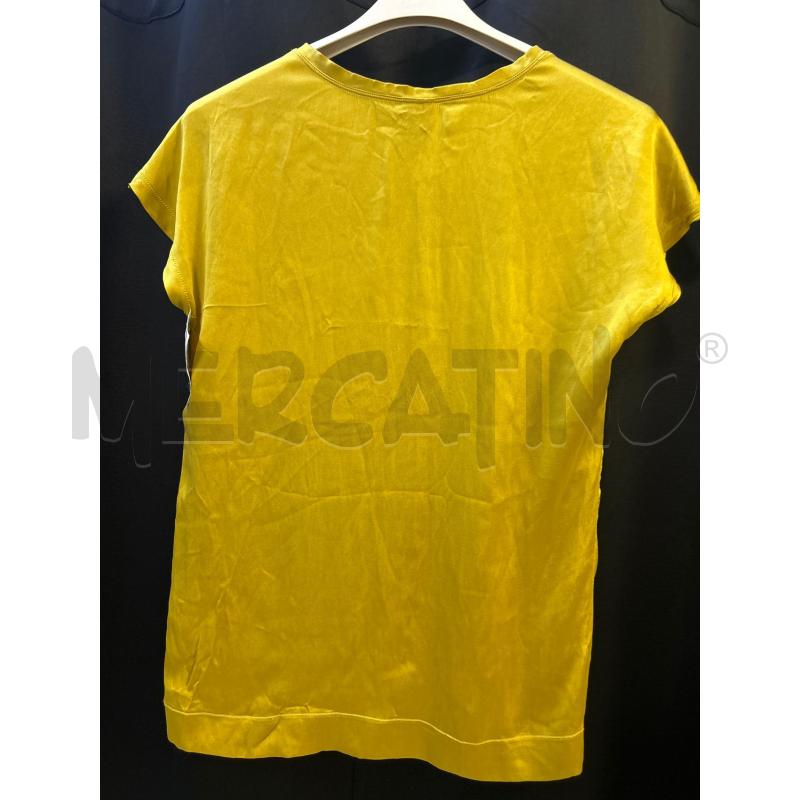 BLUSA DONNA SMANICATA PINKO GIALLA  | Mercatino dell'Usato Ciampino 3