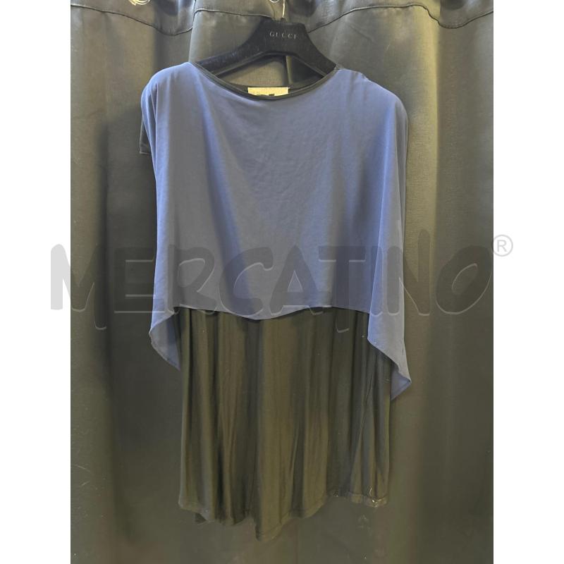 BLUSA DONNA SPACE STYLE CONCEPT NERA BLU  | Mercatino dell'Usato Ciampino 1