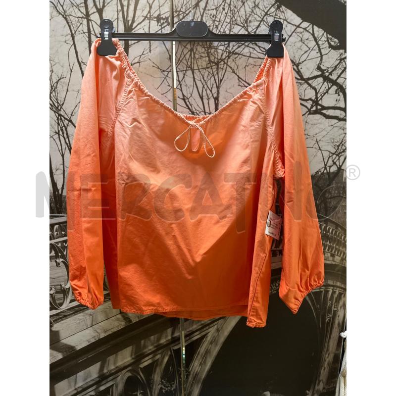 BLUSA DONNA TOMMY HILFIGER ARANCIO SFUMATO | Mercatino dell'Usato Ciampino 1