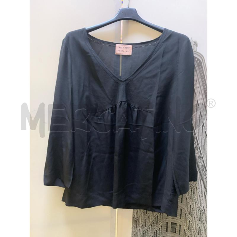 BLUSA DONNA TWINSET SETA NERA | Mercatino dell'Usato Ciampino 1