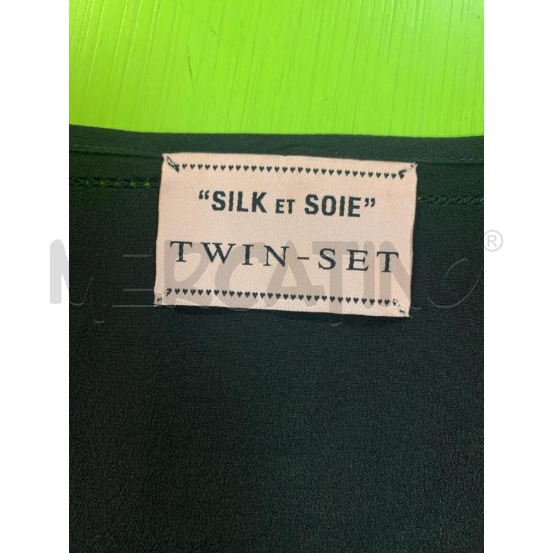 BLUSA DONNA TWINSET SETA NERA | Mercatino dell'Usato Ciampino 4