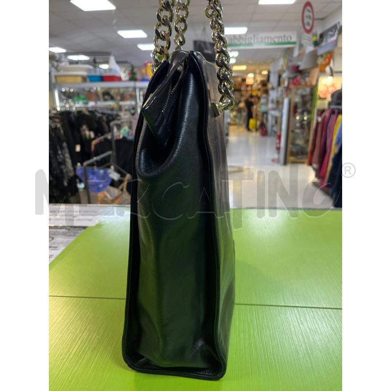 BORSA DONNA ATOS LOMBARDINI NERA PELLE | Mercatino dell'Usato Ciampino 2
