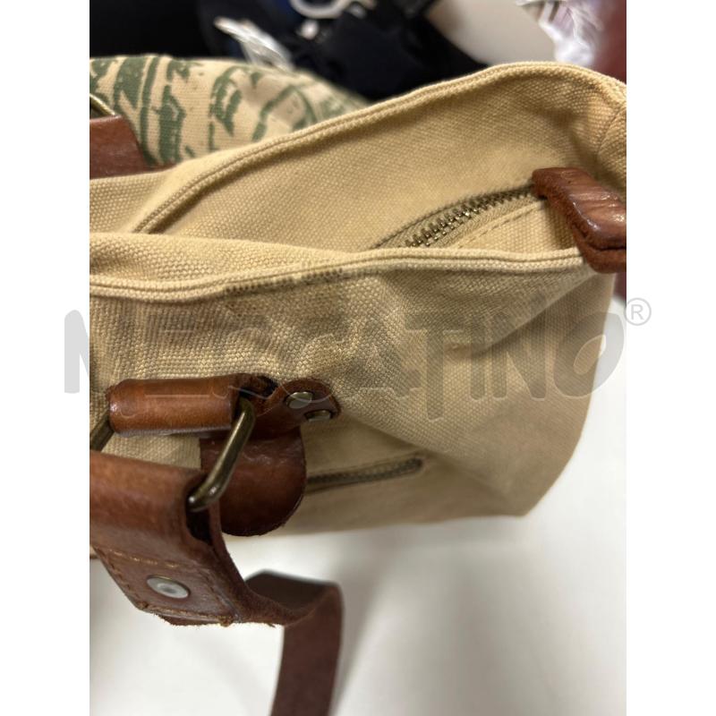 BORSA DONNA BEIGE E MARRONE HARBOUR 2ND | Mercatino dell'Usato Ciampino 3