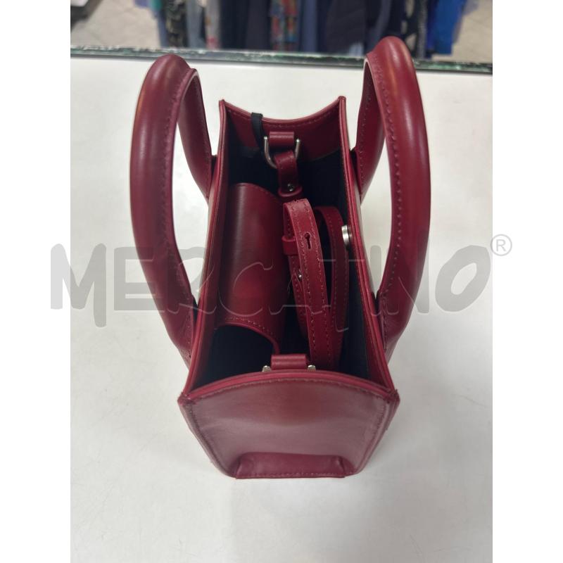 BORSA DONNA BLUMARINE IN PELLE ROSSA | Mercatino dell'Usato Ciampino 2